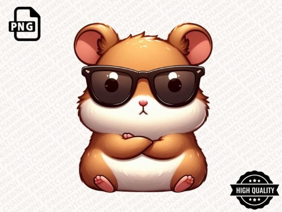 Download Cool Animal with Sunglasses Clipart PNG - Premium Bundle