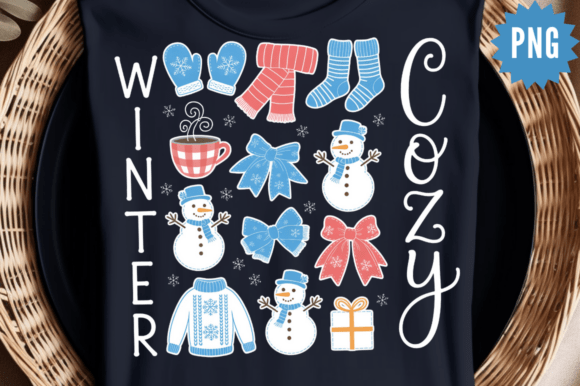 Download Cozy Winter PNG, Winter Vibe PNG Design - Cozy winter png Collection