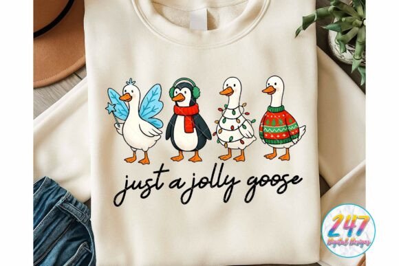 Download Christmas Goose Jolly Cozy Winter PNG - Cozy winter png Collection