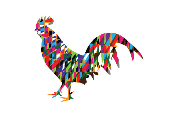 Download Colorful Chicken - Chicken Collection